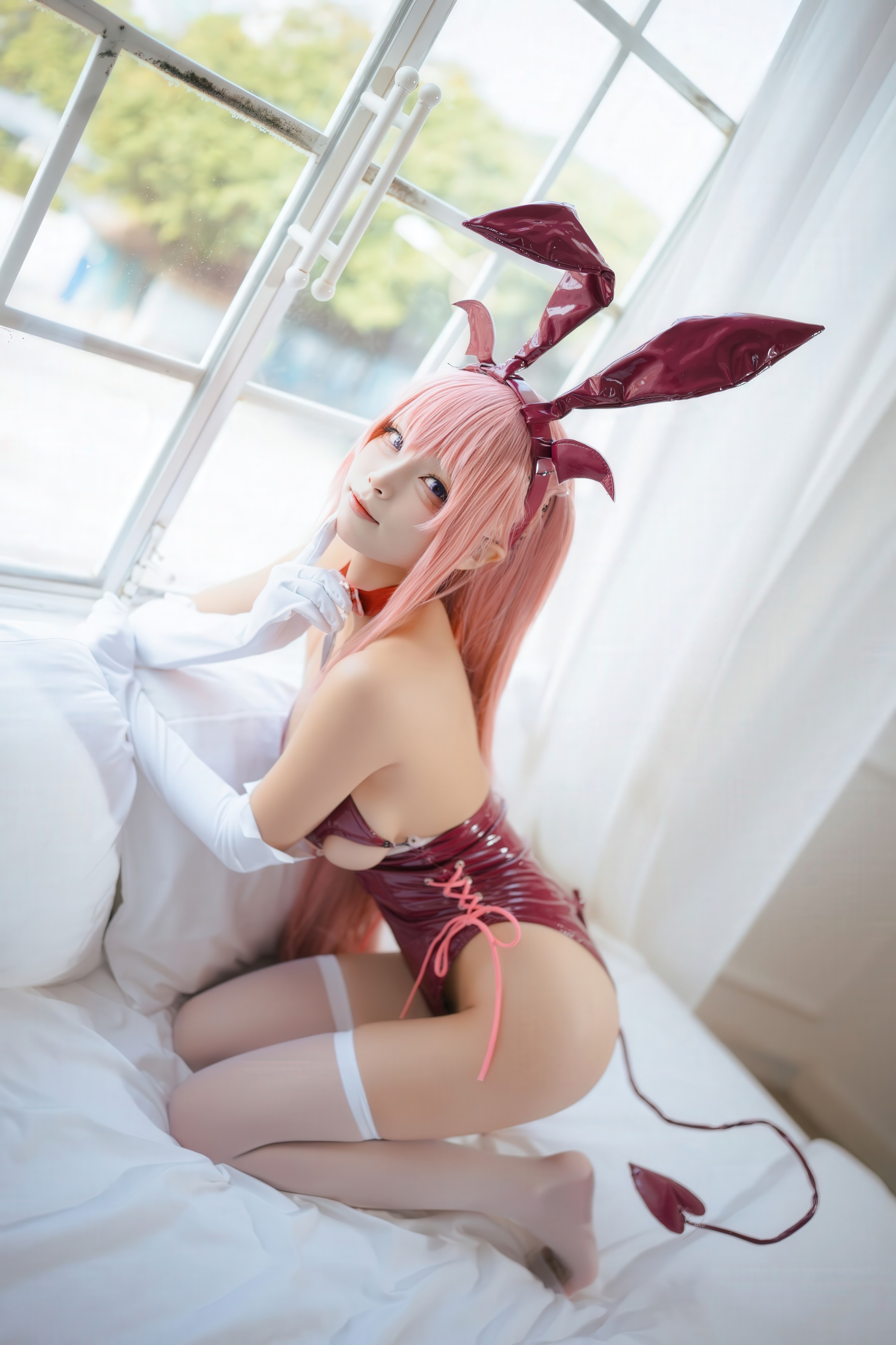 图片[1]-三無人型 – NO.021 露露姆魅魔兔女郎 [50P]-XikXak